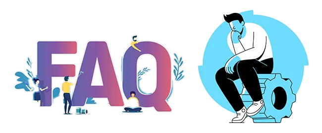 Ilustracija najčešćih SEO pitanja i odgovora – FAQ stranica SEO Majstora